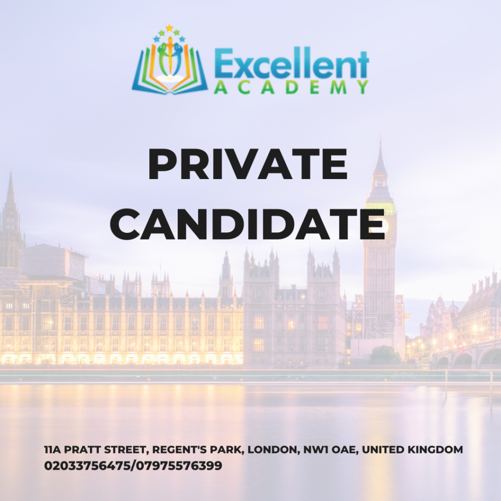 private candidate
