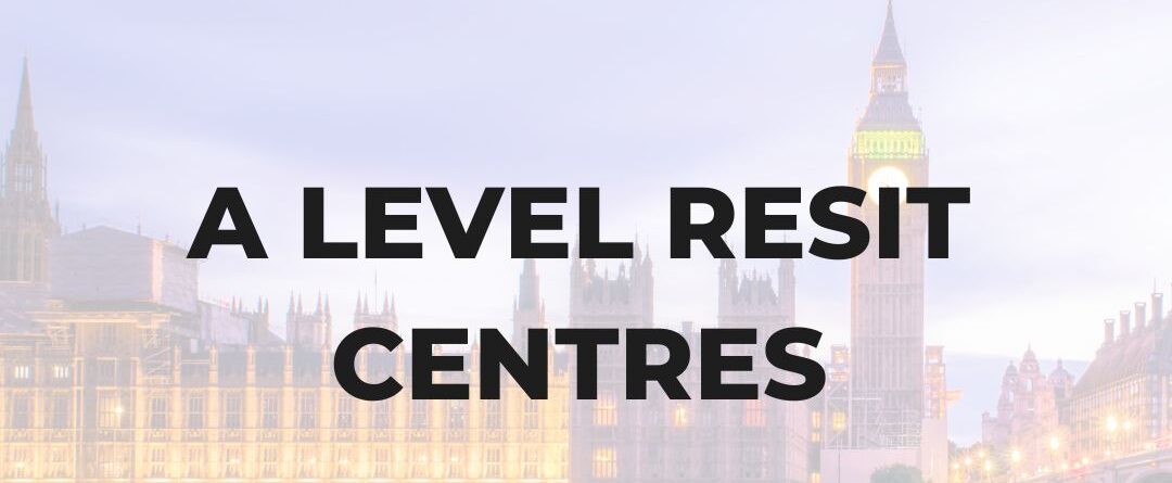 a level resit centres