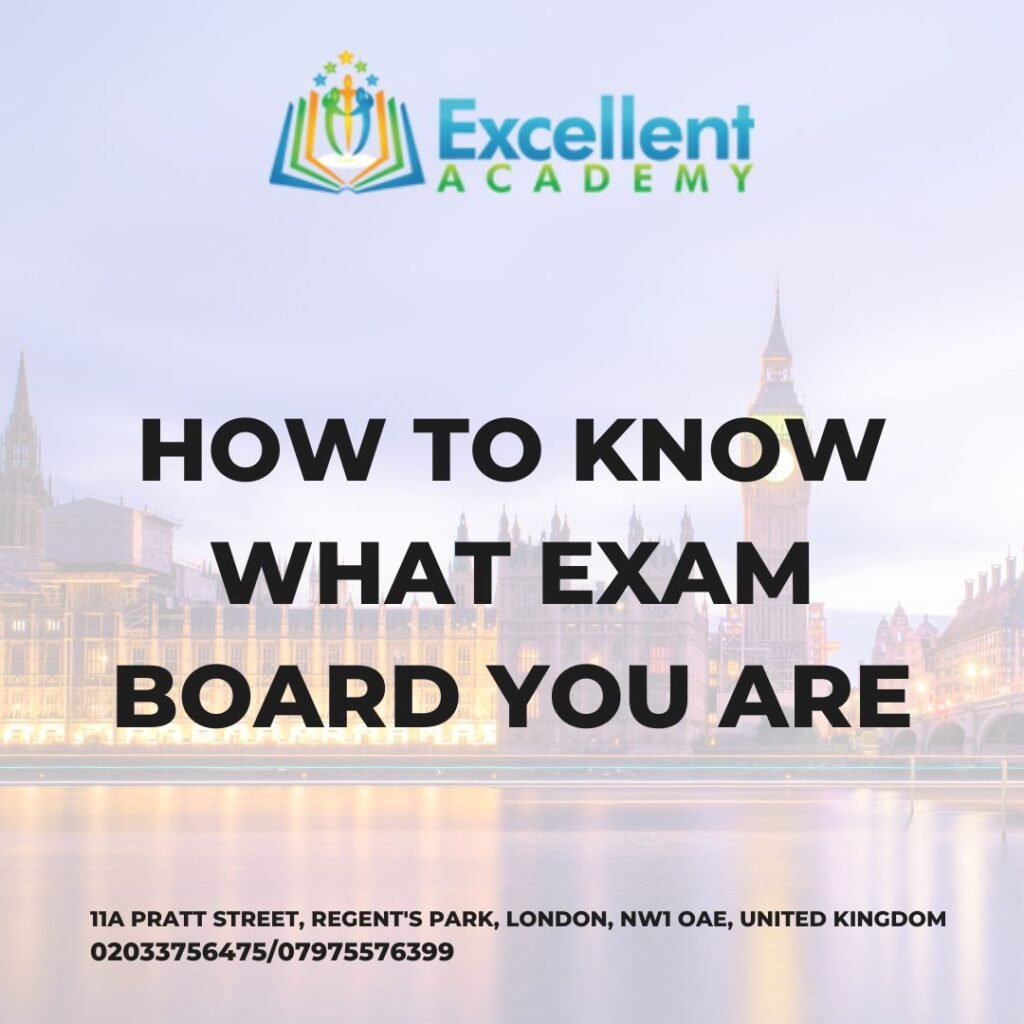 how to know what exam board you are
