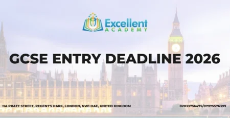 GCSE Entry Deadline 2026