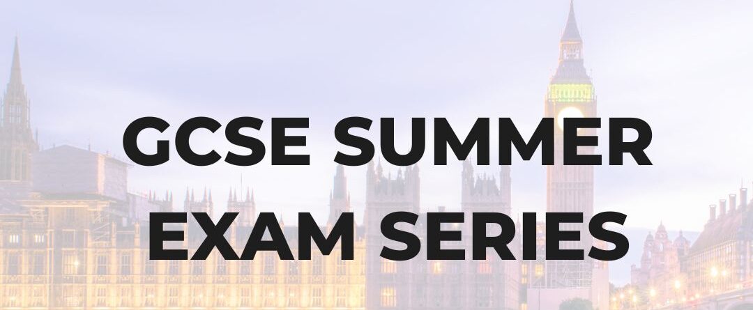 gcse summer exam series