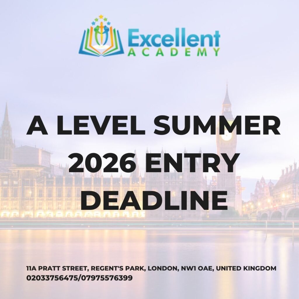 A level summer 2026 entry deadline